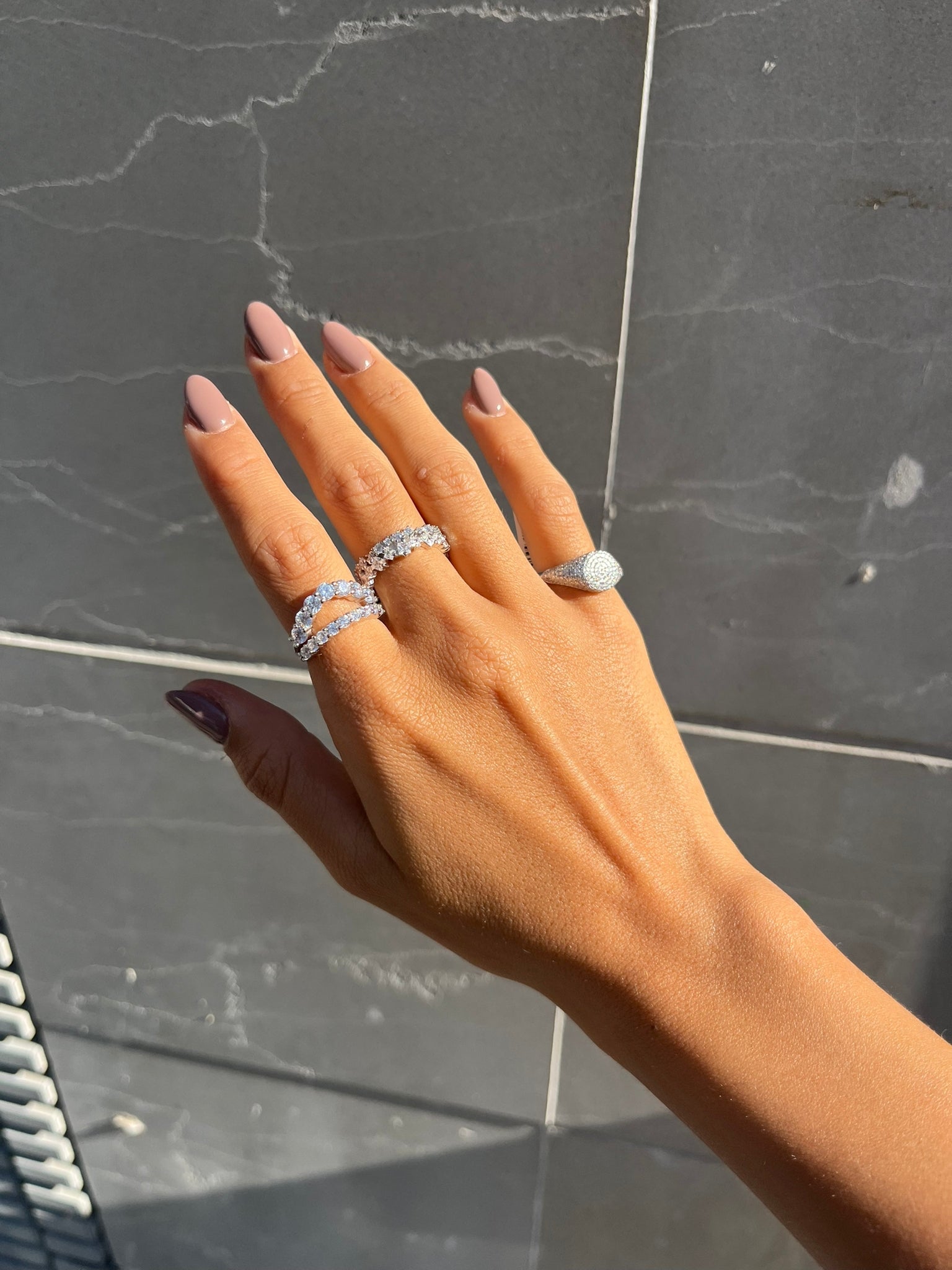 טבעת ויולט- כסף אמיתי 925