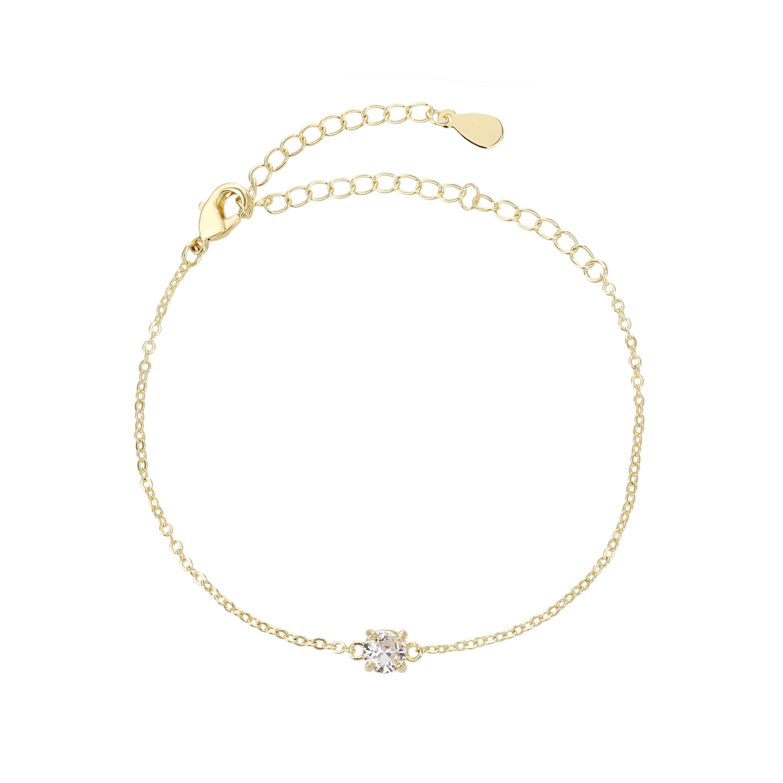 מתנת סט תכשיטי זרקון זהב לטירונות