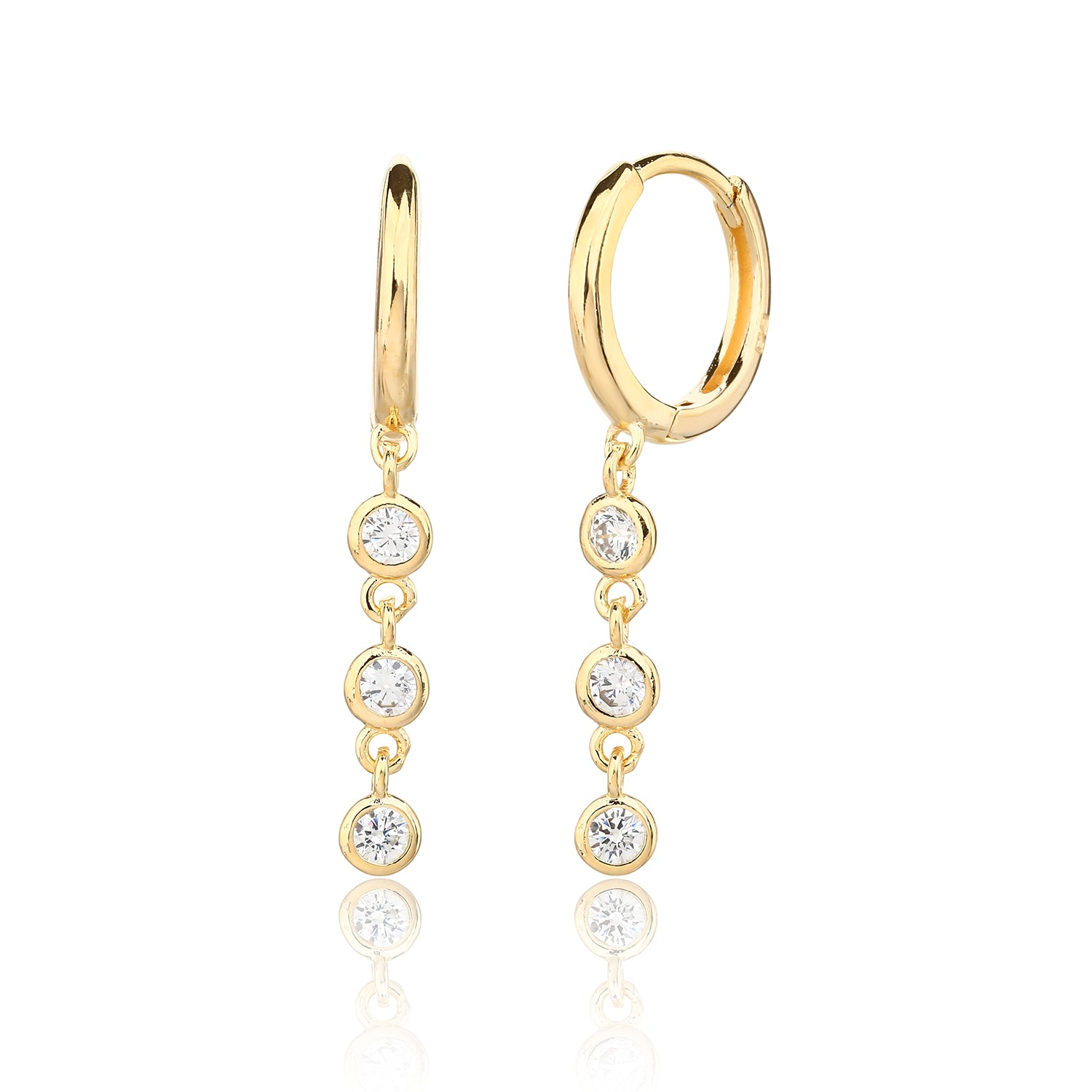 עגילי ונוס- זהב