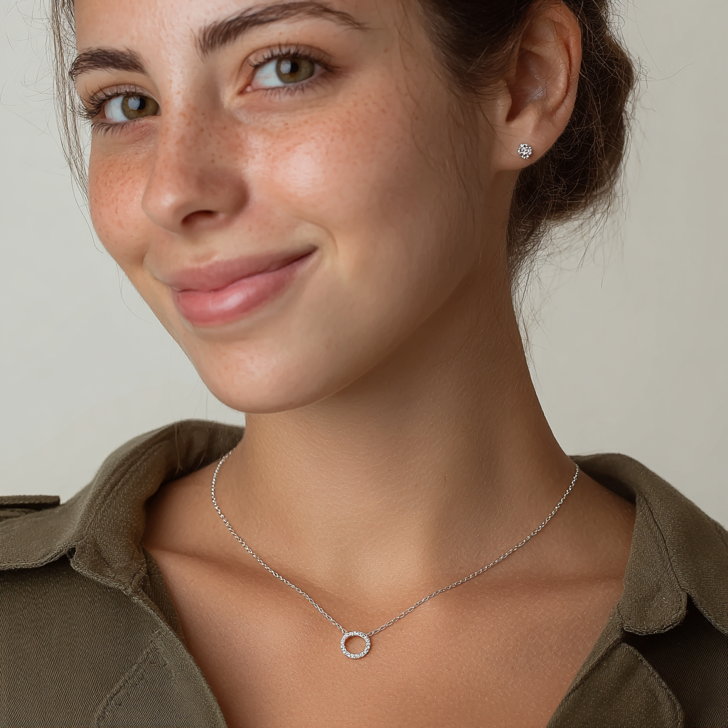 שרשרת אלה -כסף אמיתי 925