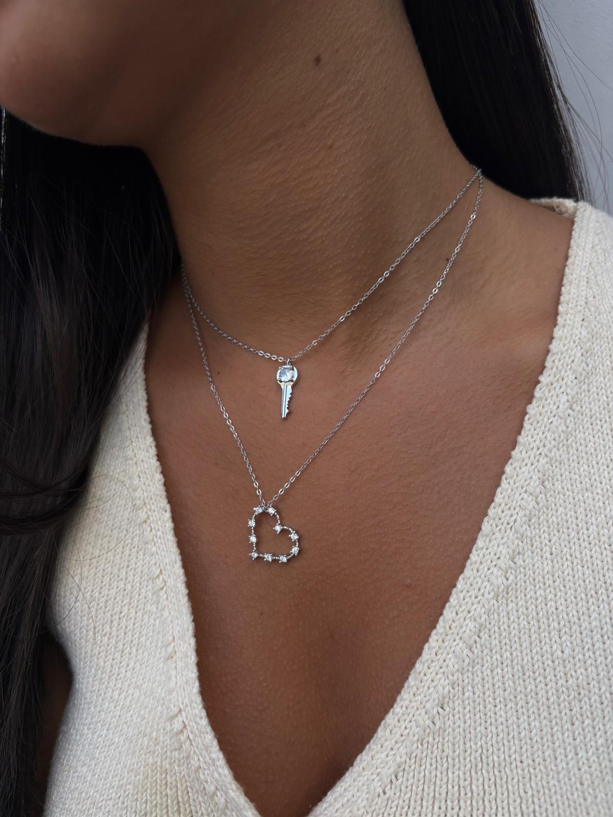 שרשרת מפתח- כסף אמיתי 925