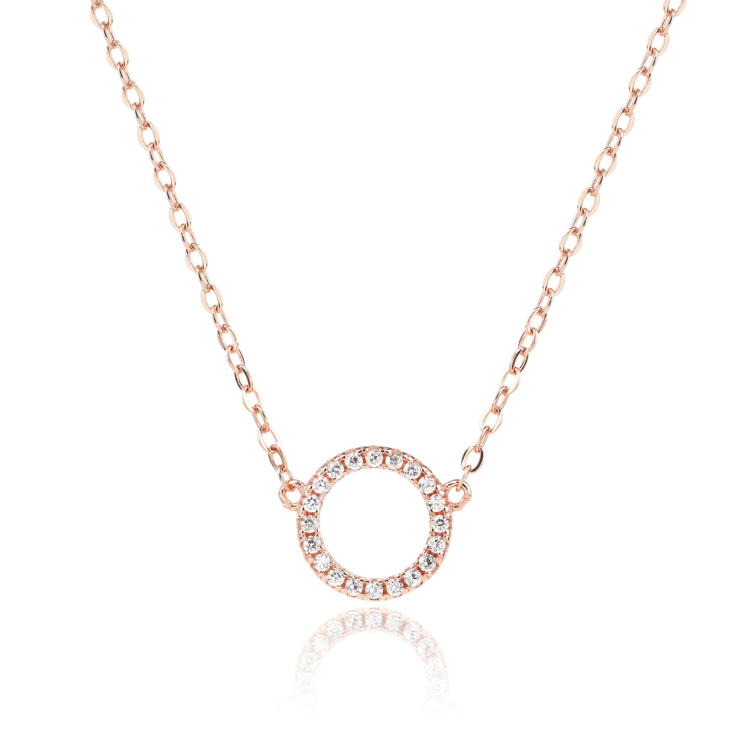 שרשרת אלה -רוז גולד