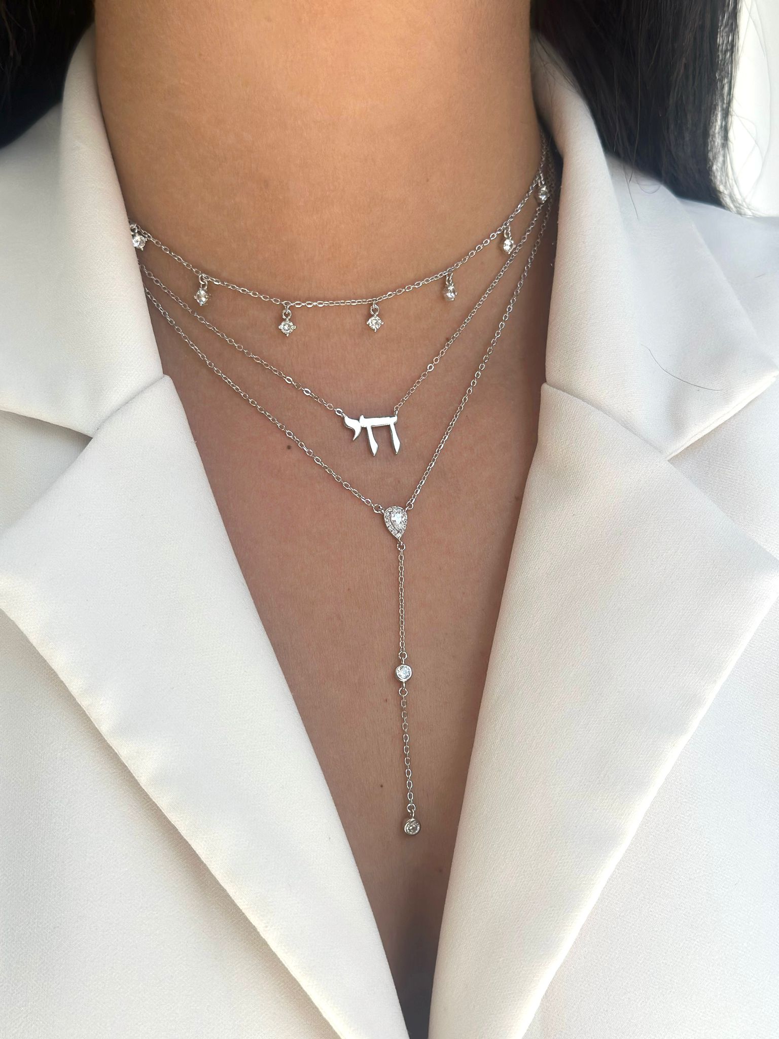 שרשרת מלינה- כסף אמיתי 925