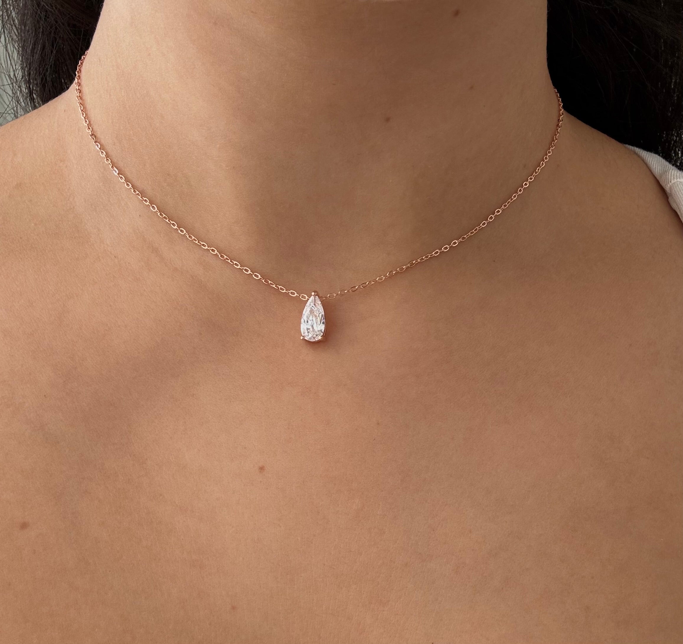 שרשרת אלורה- כסף אמיתי 925 בציפוי רוז גולד