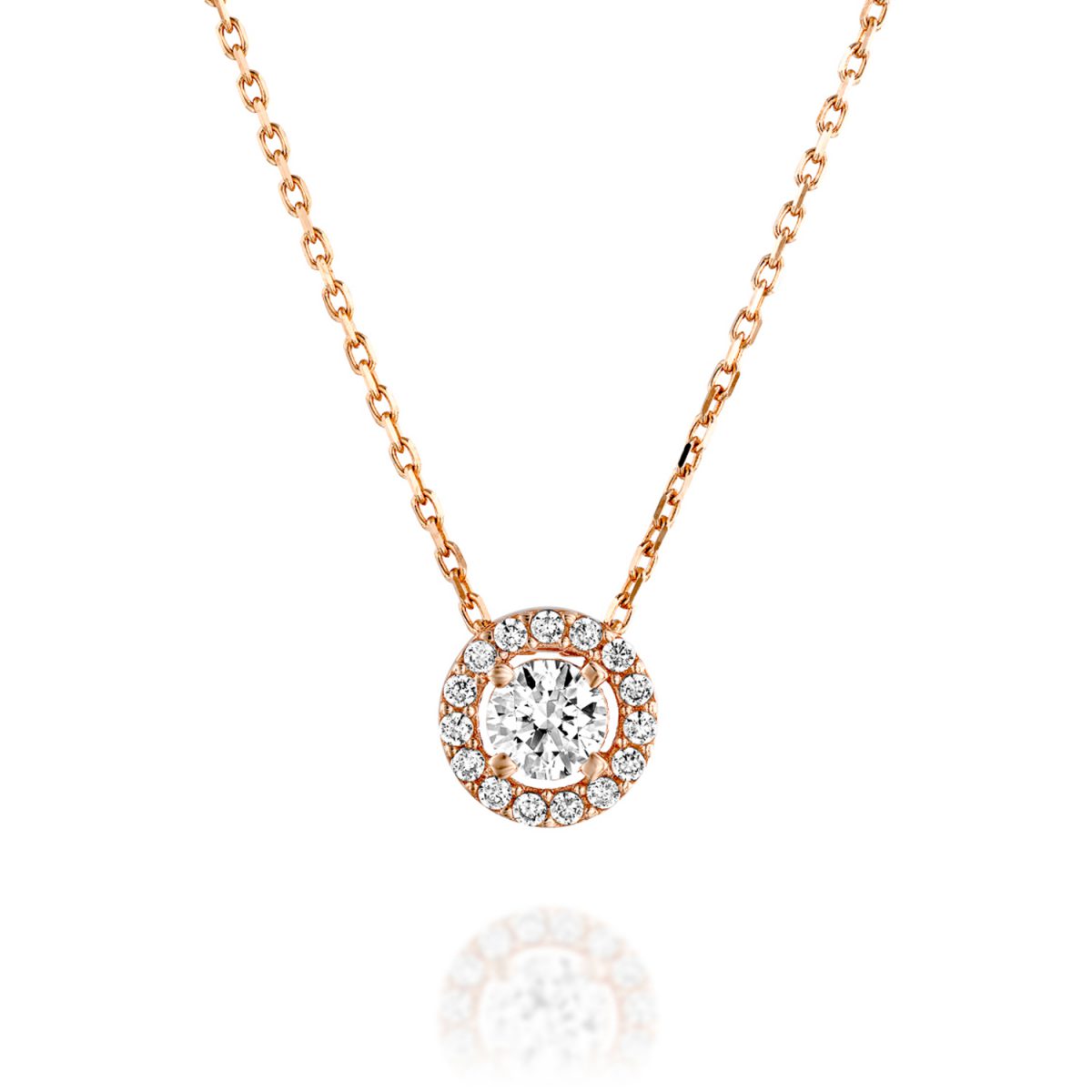 שרשרת נועם- כסף אמיתי 925 בציפוי רוז גולד