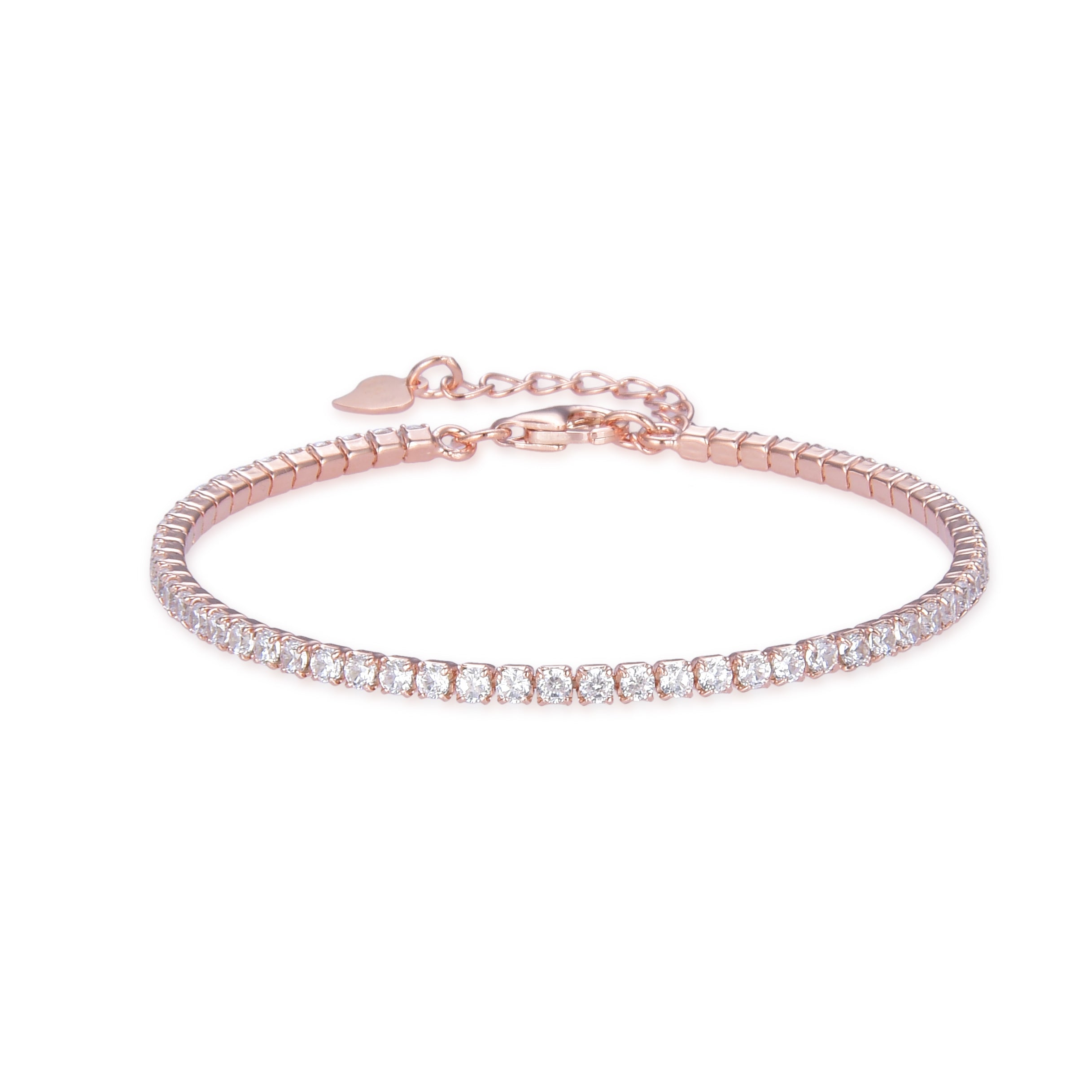 מתנה סט תכשיטי זרקון רוז גולד לטירונות