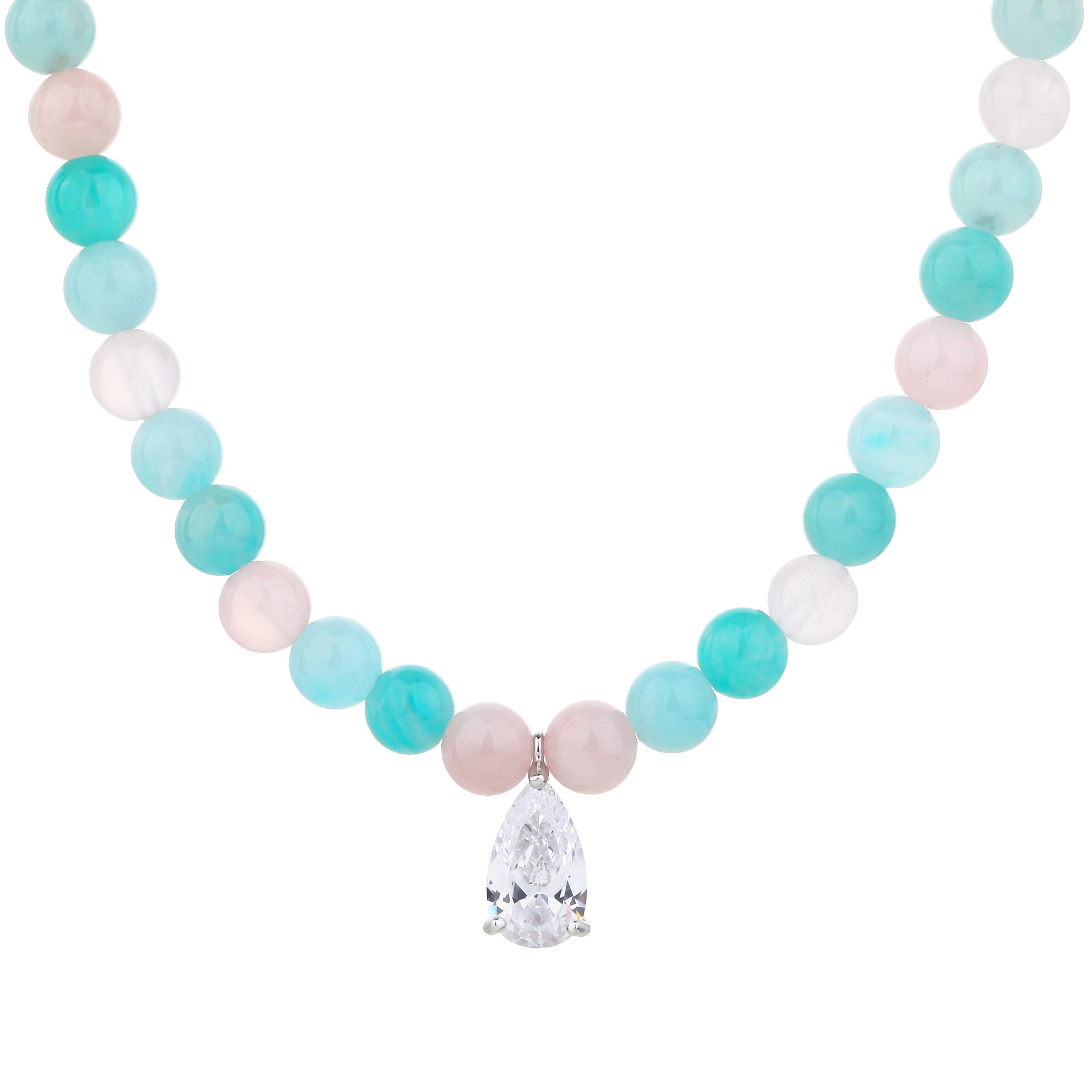 שרשרת טיפת ים- כסף אמיתי 925