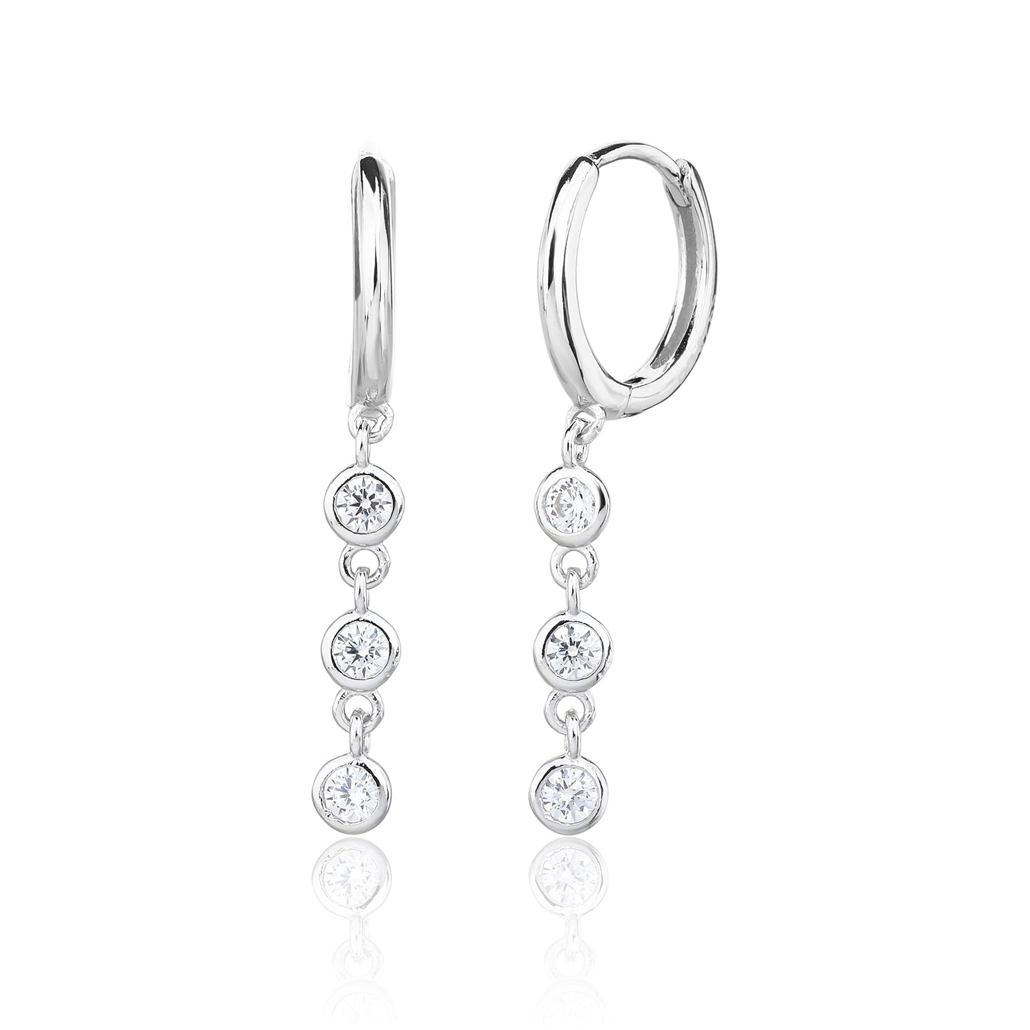 עגילי ונוס- כסף אמיתי 925