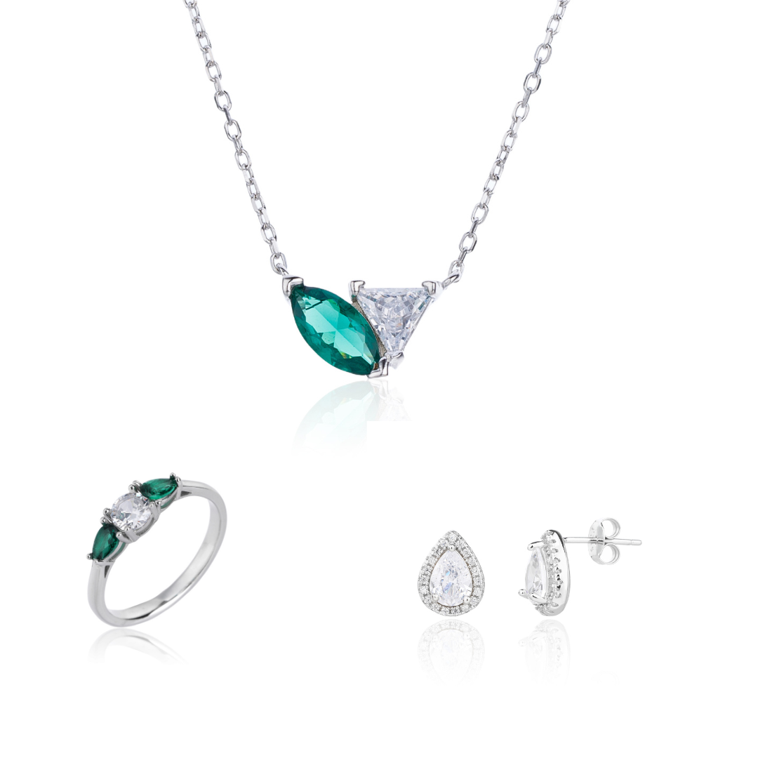 סט  מלודי- כסף אמיתי 925