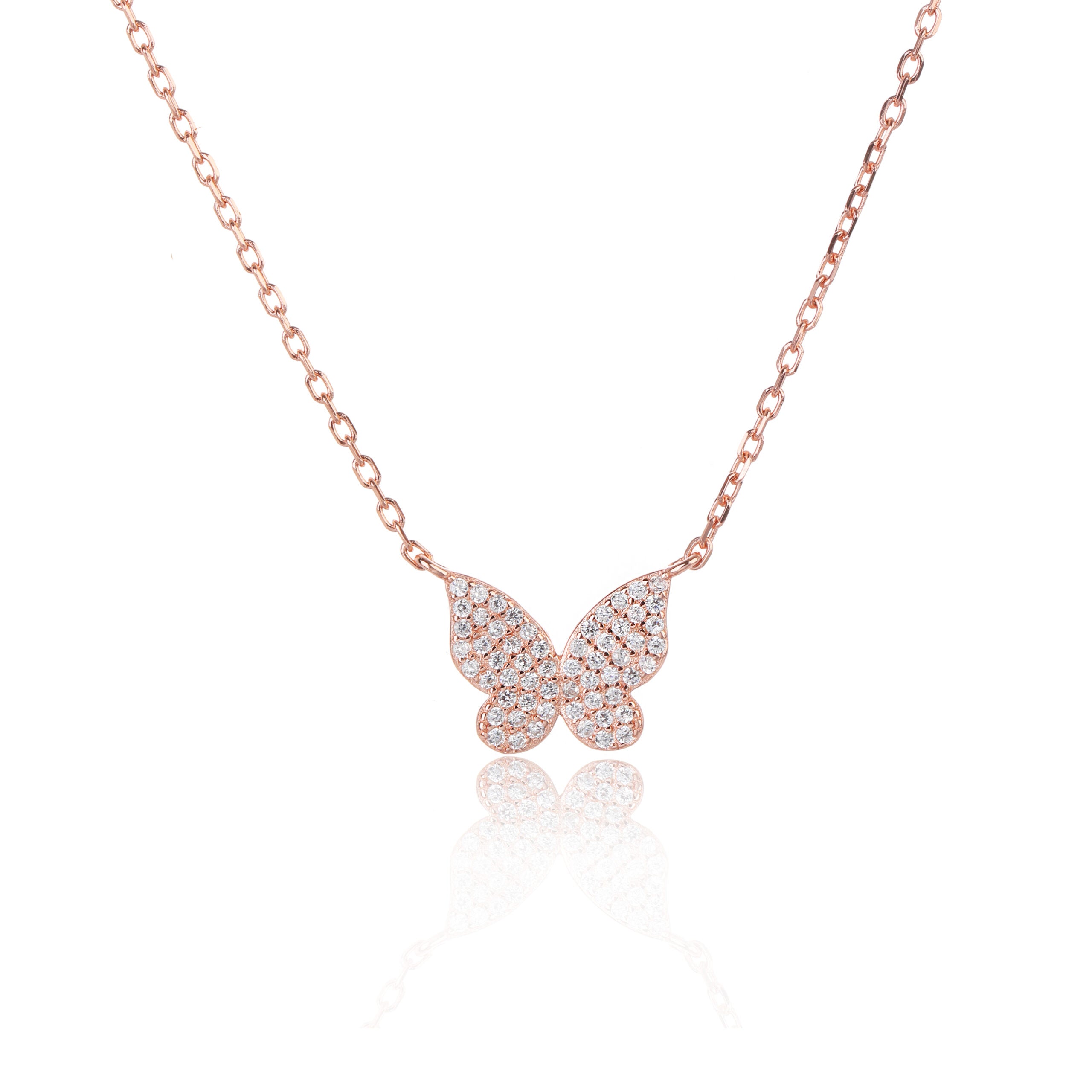 סט מתנה לטירונות- פרפר רוז גולד