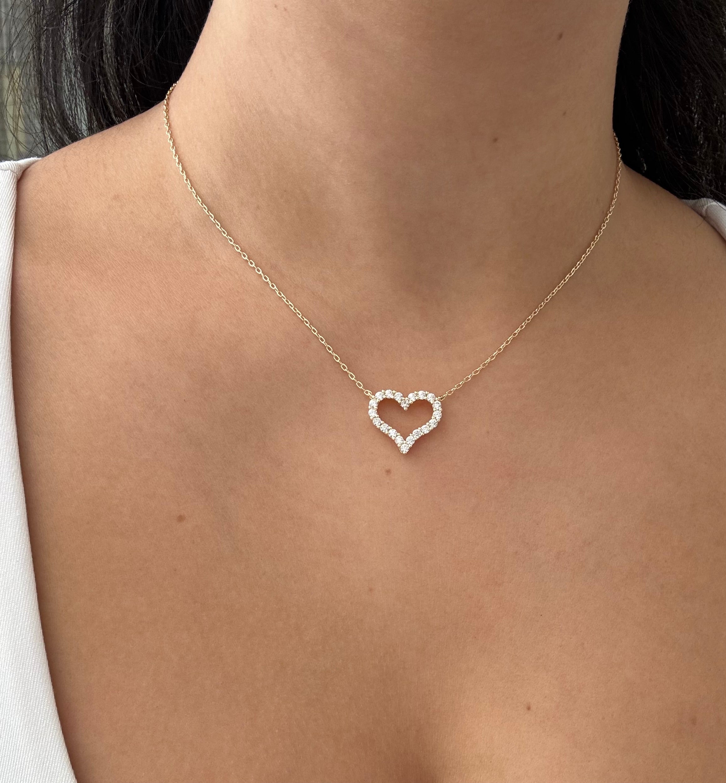 שרשרת לב ליבי- זהב